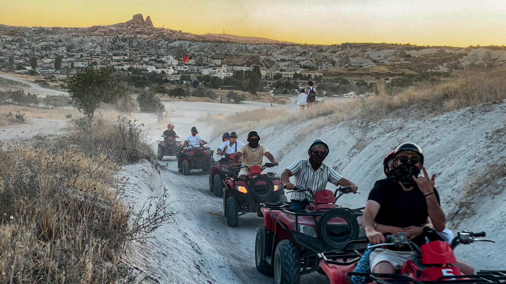 uchisar sunrise atv tour